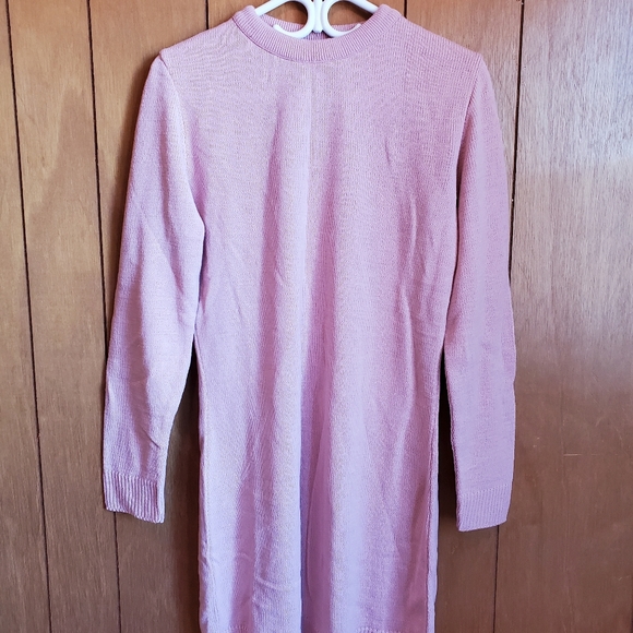 Boohoo Crew Neck Sweater Dress - Picture 2 of 5